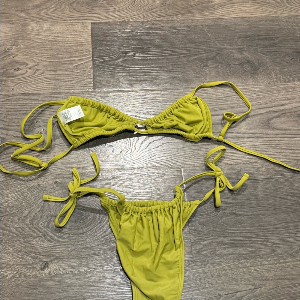 Wild Fable Lime Bikini Set - Picture 3 of 5